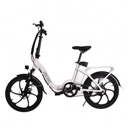 SOPP Vélos électriques Vlo Double lectrique Pliant, City E-Bike Adulte Puissant Moteur 250W, Vitesse Jusqu' 30 Km / h Vitesse Maximale 30 Km / H, Endurance 50-60KM 36V 10 Ah Batterie Lithium Rechargeable