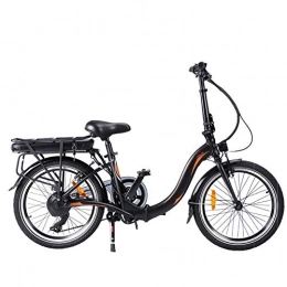 CM67 vélo Vlo lectrique Pliable, avec Batterie Amovible 36V / 10Ah 7 Vitesses Vélos de Ville Pliable Unisexe pour
