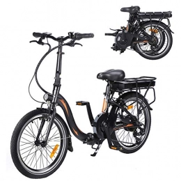 CM67 vélo Vlo lectrique Pliable, Jusqu' 25km / h Vitesse Rglable 7 E-Bike 250W / 36V Rechargeable Batterie Li-ION Vélos de Ville Pliable Unisexe pour