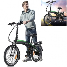 CM67 vélo Vlo lectrique Pliable, Vélos de Route Trottinette lectrique 20 Pouces 250W 36V 7.5Ah(50-55km) pour Adolescent et Adultes