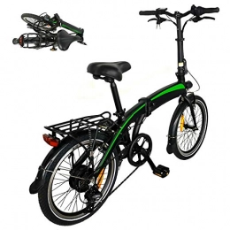 CM67 vélo Vlo lectrique Pliable, Vélos de Ville Jusqu' 25km / h Vitesse Rglable 7 E-Bike 250W / 36V Rechargeable Batterie Li-ION pour Adolescent et Adultes