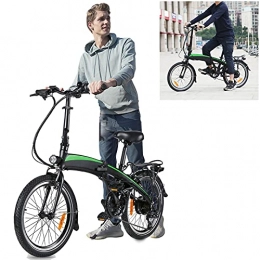 CM67 vélo Vlo lectrique Pliable, Vélos de Ville Jusqu' 25km / h Vitesse Rglable 7 E-Bike 250W / 36V Rechargeable Batterie Li-ION Unisexe pour Adulte