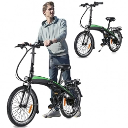 CM67 vélo Vlo lectrique Pliable, Vélos de Ville Vec Batterie Amovible 36V / 7.5AH 7 Vitesses pour Adolescent et Adultes
