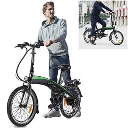 CM67 vélo Vlo lectrique Pliable, Vélos pliants 20' 36V 250W 7.5Ah Amovible au Lithium-ION pour Adolescent et Adultes