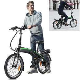 CM67 vélo Vlo lectrique Pliable, Vélos pliants 20' VTT lectrique 250W Vlo lectrique Adulte pour Adolescent et Adultes