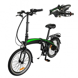 CM67 vélo Vlo lectrique Pliable, Vélos pliants Vec Batterie Amovible 36V / 7.5AH 7 Vitesses Pliable Unisexe pour