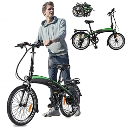 CM67 Vélos électriques Vlo lectrique Pliable, Vélos électriques 20' 36V 250W 7.5Ah Amovible au Lithium-ION pour Adolescent et Adultes