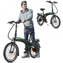 CM67 vélo Vlo lectrique Pliable, Vélos électriques Jusqu' 25km / h Vitesse Rglable 7 E-Bike 250W / 36V Rechargeable Batterie Li-ION Pliable Unisexe pour