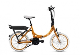 O2FEEL_BIKES Vélos électriques Vlo Pliant Assistance Electrique O2FEEL Peps N7C OES Orange-20' Pack 504