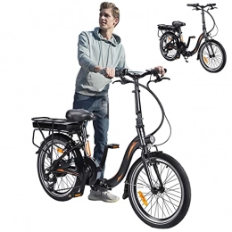 CM67 vélo Vlo pliants Sport Alliage, Trottinette lectrique 20 Pouces 250W 36V 10Ah(50-55km) Vélos de Ville Pliable Unisexe pour