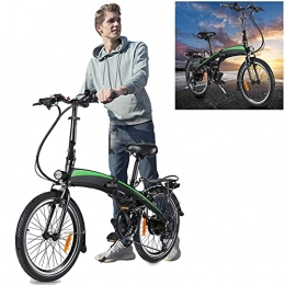 CM67 vélo Vlo pliants électriques, Vélos de Route 20' 36V 250W 7.5Ah Amovible au Lithium-ION pour Adolescent et Adultes
