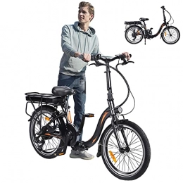 CM67 vélo Vlos lectriques pour Adultes, 20' VTT lectrique 250W Vlo lectrique Adulte Vélos de Ville Adultes Cadeaux