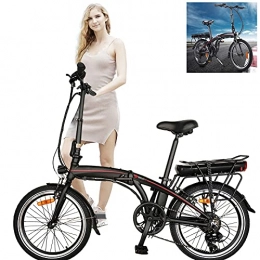 CM67 vélo Vlos lectriques pour Adultes, avec Batterie Amovible 36V / 10Ah 7 Vitesses Vélos de Ville Adultes Cadeaux