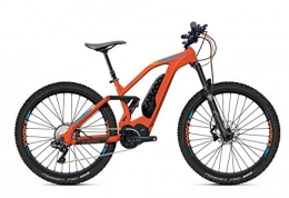 KARMA_BIKES Vélos électriques VTT Assistance Electrique KARMA FS + XT Boost E8000 Orange Grey Blue-M