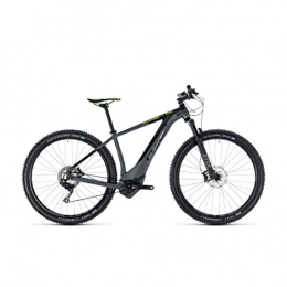 Cube vélo VTT à assistance électrique Cube Reaction Hybrid SLT 500 grey'n'green 27.5" 2018 - 16"