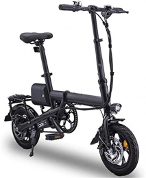 Fangfang Vélos électriques Vélo de montagne électrique, 12" Adultes électrique pliant, vélo pliant E-Bike léger avec 350W / 36V batterie Vitesse maximale 25 km / h for les adultes et les adolescents et les navetteurs Compete, c