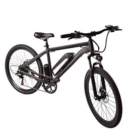 VBARV Vélos électriques Vélo de Montagne électrique en Carbone 3.0, vélo électrique en Fibre de Carbone à Assistance électrique, vélo électrique avec système de Transmission Shimano 27 Vitesses et 36 V Amovible