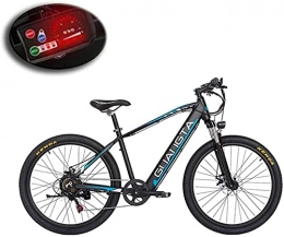 Capacity vélo Vélo de Neige électrique, vélo de Montagne électrique Adulte, Batterie au Lithium de 48V, Alliage d'aluminium Haute résistance Offroad vélo électrique.