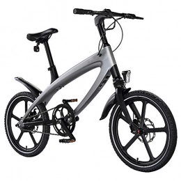 Vélo de Ville électrique 240 W, vélo à pédale assistée, Longue Endurance，Le vélo électrique Urbain de 20 Pouces Convient aux Hommes et aux Femmes Adultes
