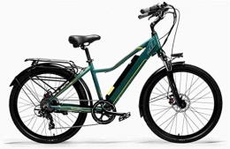 HCMNME vélo Vélo durable de haute qualité, Vélos électriques, Vélos pliants Pliant en Alliage d'aluminium en aluminium double freins à disque 26 pouces Assistance à pédale Cadre de vélo Huile Suspension Suspensio