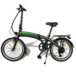 CM67 vélo Vélo Pliable électrique 20", 36V 7.5Ah Batterie Li-ION Amovible, Vélo électrique de Ville, Autonomie jusqu'à 50-55km, Capacité de Charge 120KG, Adulte Unisexe