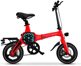 min min vélo Vélo, vélos électriques rapides pour adultes, vélo de montagne électrique portable de 14 pouces pour adulte avec batterie au lithium-ion 36V Lithium-ion Batterie E-Bike 400W Moteur puissant adapté à l