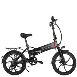 GUI vélo Vélo électrique 20 Pouces Double vélo électrique Batterie au Lithium 350 W Mini vélo Pliant électrique 48 V matériel en Alliage d'aluminium
