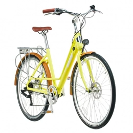 cakeboy Vélos électriques Vélo électrique 5 niveaux de pédalistes, 250 W (jaune, C1)