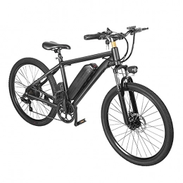 U/C vélo Vélo électrique 7 vitesses pour adultes, batterie de 36 V / 10 Ah, moteur sans balais 350 W 35 km / h / 60 km en mode PAS, pneus de 26 pouces vitesse maximale 30 km