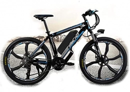 NXMAS Vélos électriques Vélo électrique de 26 Pouces 48V 350W Vélo électrique avec 21 Vitesses Ebike 350W Mountain Bike Color Système Système d'huile et de gaz Verrouillable Suspension Fourchette Ebike-36v10ah