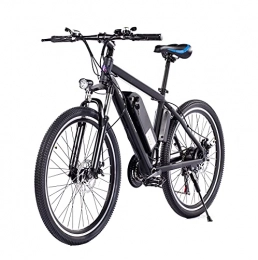 Super Handsome Vélos électriques Vélo électrique de montagne pour adultes 26 pouces VTT électrique 250 W, 25 km / h pour adultes avec batterie amovible 48 V 8, 7 A, 21 vitesses