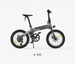 gaeruite vélo Vélo électrique pliable gaeruite avec éclairage avant à LED pour adulte, vélo à cyclomoteur électrique HIMO C20, vitesse Shimano pour vélo électrique, vélo pliant électrique à 36V 10Ah