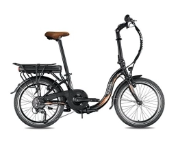 BIZOBIKE vélo Vélo électrique Pliant MIESTY Bello Noir - Batterie : Li-ION Panasonic 36V, 14, 5Ah - Autonomie : 140 KM - Poids : 20, 3 KG sur Amazon