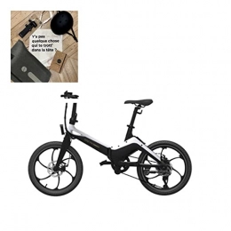 yeep.me vélo Vélo électrique Pliant yeep.me Twenty 20" Blanc Mixte Adulte avec Batterie Amovible + Pack yeeper Offert