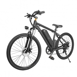 Niguleser Vélos électriques Vélo électrique pour Adultes, vélo de Montagne électrique 26" avec Moteur 350W, Batterie Amovible 36V 10.4A, Vitesses Professionnelles à 7 Vitesses
