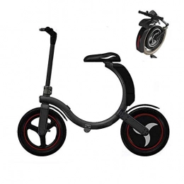 YQGOO vélo Vélo électrique, vélo électrique pliant pour banlieue urbaine, scooter électrique intelligent pour vélos électriques avec vitesse jusqu'à 30 km / h, voiture à pédales de voyage à cadre pliable, vélo