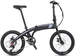 RDJM Vélos électriques Vélo électrique, Vélos électriques pliantes portables, vélo pour adulte de 20 pouces pour adultes, couple maximum d'environ 50 n.M vélo de cyclisme en plein air Batteries au lithium Battery Beach Crui