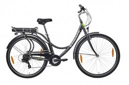 Zndapp Vélos électriques Vélo électrique ZÜNDAPP Citybike pour femme avec 7 vitesses Shimano 250 W et 10, 4 Ah, batterie lithium-ion 36 V Green 2.5