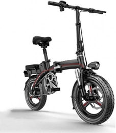 Art Jian vélo Vélos Électriques Pliants, Auto-Super Light Petit Batterie 25Ah Batterie Au Lithium Alimentation Vélo avec GPS Système De Positionnement 48V / 400W