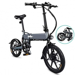 MJLXY vélo Vélos Électriques Pour Adultes, Amovible Large Capacité 7.8Ah Lithium-Ion Pliage de Batterie Aluminium Vélos de Ville, Pour Les Déplacements Extérieur Adolescents Aptitude