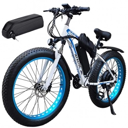 Vélos électriques for Adultes Vélo de Montagne électrique E-Bike 150 0w 48V Offroad Fat 26"4.0 Pneus E-Bike 48v 18ah Batterie aux ions Lithium MTB Le vélo de la saleté, for Les Voyages de Cyclisme en