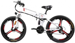 Fangfang vélo Vélos électriques, Pliant vélo électrique for adultes, trois modes E-Riding Assist VTT Vélo électrique 350W Moteur, affichage LED vélo électrique Commute Ebike, portable facile à ranger , Bicyclette