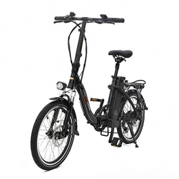 Vélos électriques pliants 20? Pliable avec Batterie Amovible 36V 10,4AH Vélo Ville E-Bike Adulte, Moteur 250W, Shimano 7 Vitesses Réglable 25 Km/h pour Adulte Unisexe