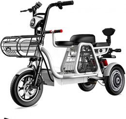 Fangfang vélo Vélos électriques, Triplace Tricycle électrique, 48V500W moteur, batterie longue vie et haute définition à écran LEC, Led Phares / Multiple Système d'absorption de choc , Bicyclette ( Size : 11AH )