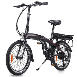 CM67 vélo Vélos électriques Vélo de Ville électrique Vélo de Montagne Pliable de Cross-Country Vélo Pliant électrique avec écran LCD Convient aux Hommes et aux Femmes Adultes