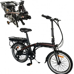 CM67 Vélos électriques Vélos électriques Vélo de Ville électrique Vélo de Ville électrique 20 Pouces Vélo Pliant électrique avec contrôleur à 5 Vitesses Convient pour Les Cadeaux Adultes