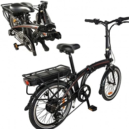 CM67 vélo Vélos électriques Vélo Pliant Adulte Vélo de Ville électrique 20 Pouces Vélo Pliant électrique avec 3 Modes de Conduite Convient pour Les Cadeaux Adultes