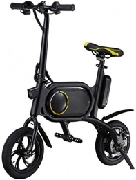 WANGCAI Vélos électriques WANGCAI Mini vélo électrique, avec écran LCD de données USB Display Port de Charge Adulte Deux Roues Pédale Voiture électrique Pliant Facile et Transporter Conception