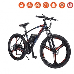 Wheel-hy Vélos électriques Wheel-hy Vlo lectrique 26" pour vlo de Montagne lectrique avec moyeu Shimano 21 Vitesses, e-Bike Pliant 36V 350W Batterie au Lithium de Grande Capacit