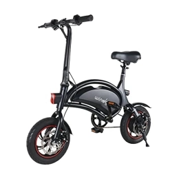 Generic vélo Windgoo B3 Vélo électrique longue portée, batterie durable 36 V, frein mécanique à disque, vélo électrique avec siège, moteur de 250 W, vélo de ville avec chaîne et pédales, noir